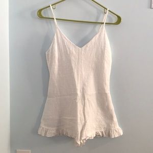 White romper